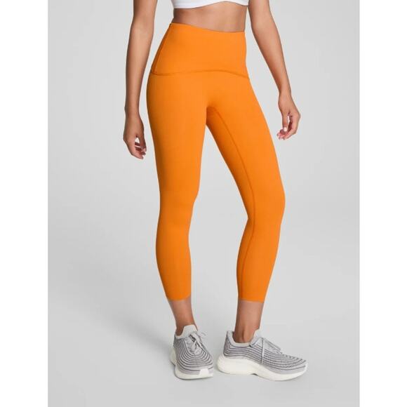 SPANX Pants - NWT Spanx Booty Boost Active 7/8 Leggings In Nectarine Orange Size 2X